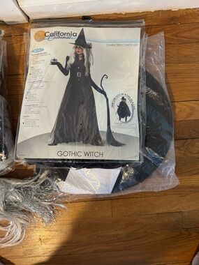 California Costumes Gothic Witch Kids Costume - Black